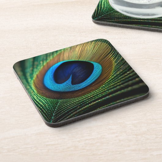 孔雀の宝石 コースター (左側)