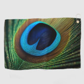 孔雀の宝石 ゴルフタオル (横)