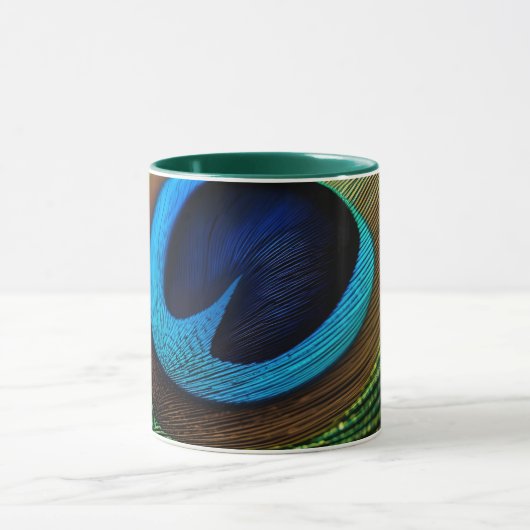 孔雀の宝石 マグカップ (中央)