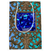 孔雀の宝石 ミディアムペーパーバッグ (正面)