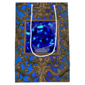 孔雀の宝石 ミディアムペーパーバッグ (裏面)