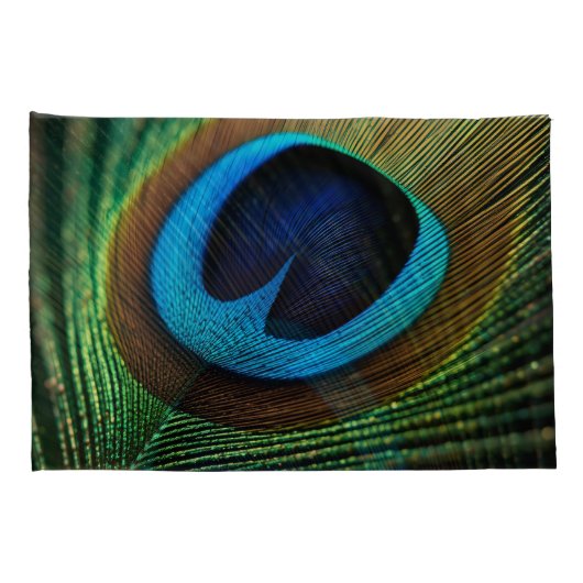 孔雀の宝石 枕カバー (裏面-右)