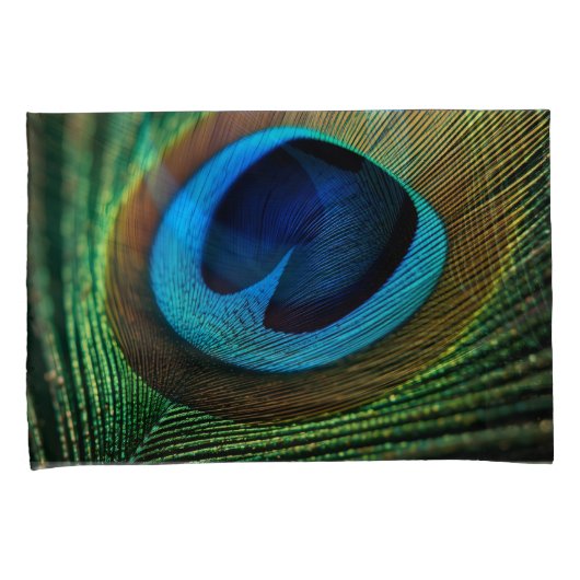 孔雀の宝石 枕カバー (正面右)