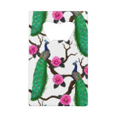 孔雀の庭 クレジットカード栓抜き (裏面)