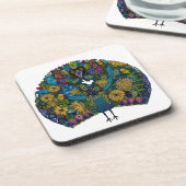 孔雀の庭 コースター (左側)