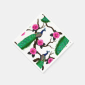孔雀の庭 スタンダードカクテルナプキン (角)