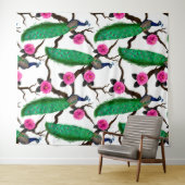 孔雀の庭 タペストリー (インサイチュ(横))