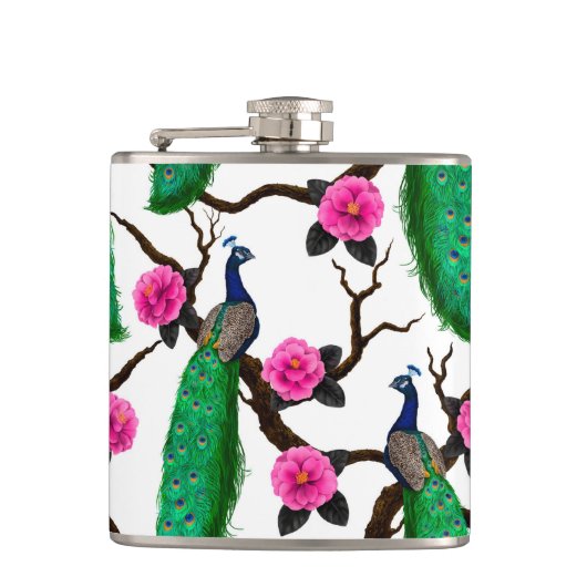 孔雀の庭 フラスク (正面)