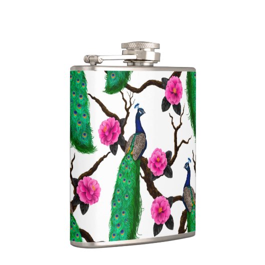 孔雀の庭 フラスク (右)