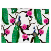 孔雀の庭 ラージペーパーバッグ (裏面)