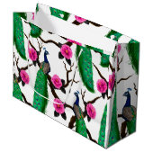 孔雀の庭 ラージペーパーバッグ (正面アングル)