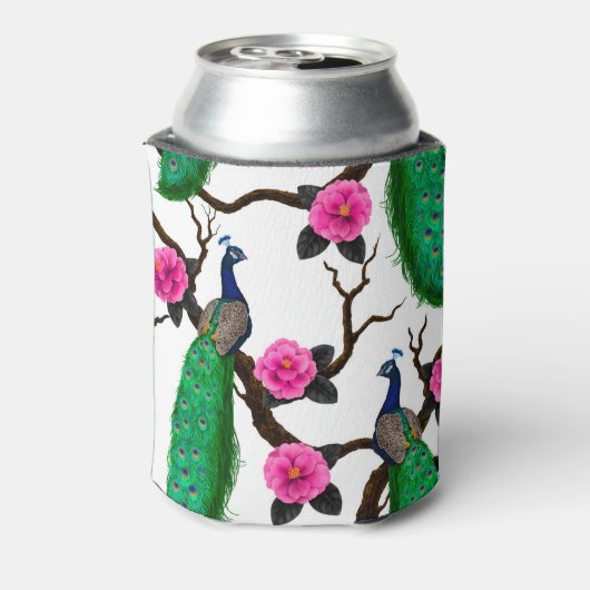 孔雀の庭 缶クーラー (缶裏面)
