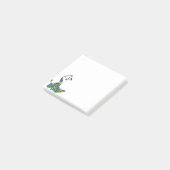 孔雀の後それノート ポストイット (アングル)