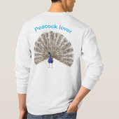 孔雀の恋人 Tシャツ (裏面)