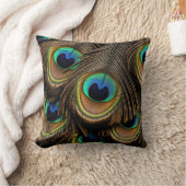 孔雀の愛 クッション (ブランケット)