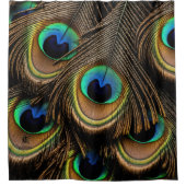 孔雀の愛 シャワーカーテン (正面)