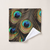 孔雀の愛 バスタオルセット (ウォッシュタオル)