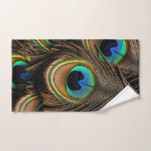 孔雀の愛 バスタオルセット (ハンドタオル)