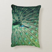 孔雀の支柱 アクセントクッション (裏面(縦))