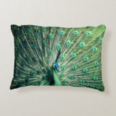 孔雀の支柱 アクセントクッション (裏面)