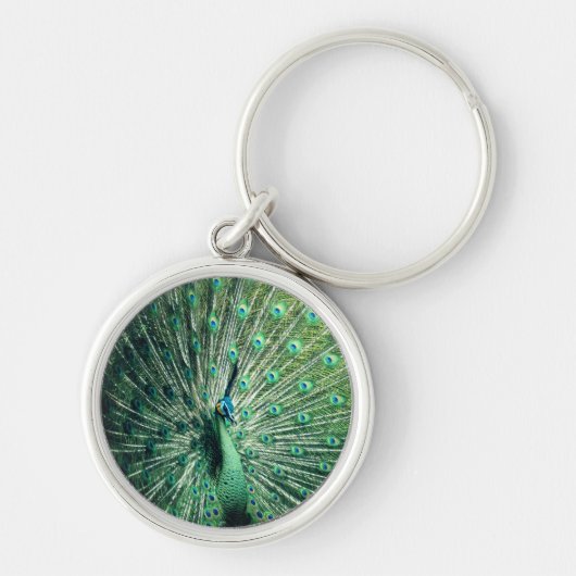 孔雀の支柱 キーホルダー (正面)