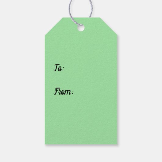 孔雀の支柱 ギフトタグ (裏面)