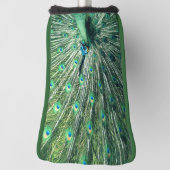 孔雀の支柱 ゴルフヘッドカバー (回転90)