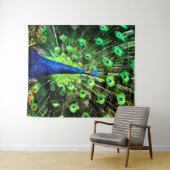 孔雀の支柱 タペストリー (インサイチュ(横))