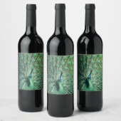 孔雀の支柱 ワインラベル (ボトル)