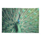 孔雀の支柱 枕カバー (裏面)