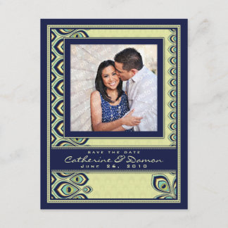 孔雀の新しいの保存日付(海軍) セーブザデート