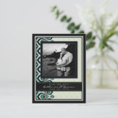 孔雀の新しいの保存日付(黒) セーブザデート (スタンド正面)