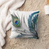 孔雀の枕抽象芸術 クッション (ブランケット)
