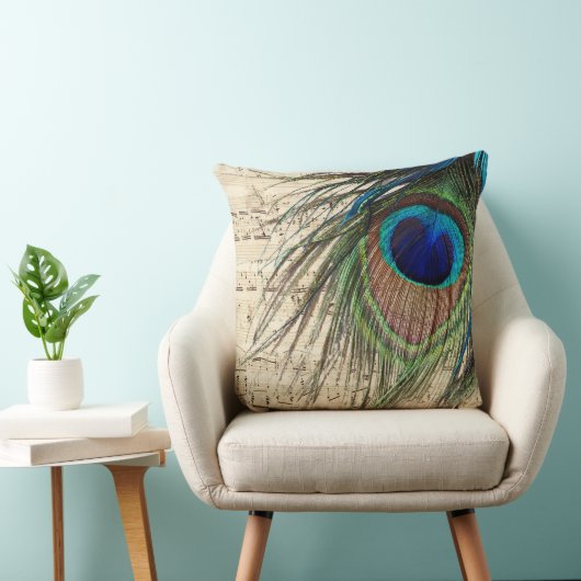 孔雀の歌 クッション (椅子)