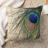 孔雀の歌 クッション (ブランケット)