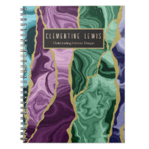 孔雀の水彩ゲートV1カスタマイズ可能なノートブック