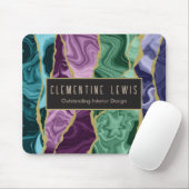 孔雀の水彩ゲートV1カスタマイズ可能 マウスパッド (マウス)