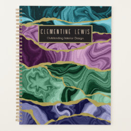 孔雀の水彩ゲートV2カスタマイズ可能 プランナー手帳