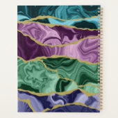 孔雀の水彩ゲートV2カスタマイズ可能 プランナー手帳 (裏面)