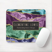 孔雀の水彩ゲートV2カスタマイズ可能 マウスパッド (マウス)