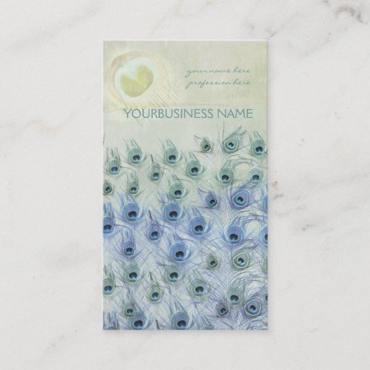 孔雀の海のファンタジー 名刺 (正面)