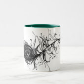 孔雀の目 ツートーンマグカップ (中央)