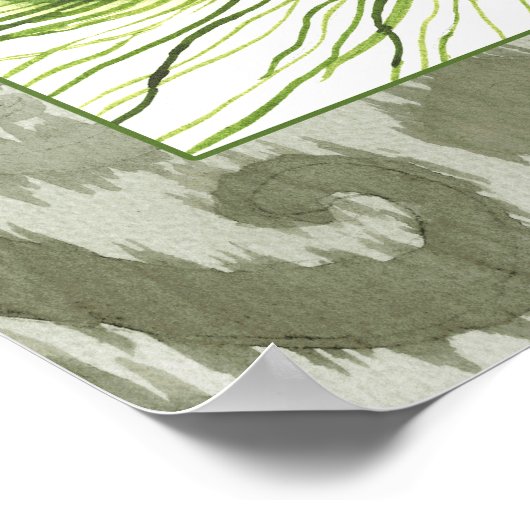 孔雀の目 ポスター (角)