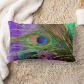 孔雀の目 ランバークッション (ブランケット)