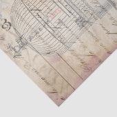 孔雀の短命なもののDecoupageのペーパー権利 薄葉紙 (詳細)