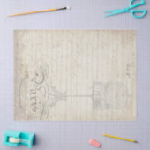 孔雀の短命なもののDecoupageの友達の紙 薄葉紙 (クラフト)