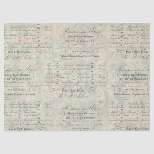 孔雀の短命なもののDecoupageの友達の紙 薄葉紙 (正面)