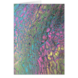 孔雀の空白のなカード