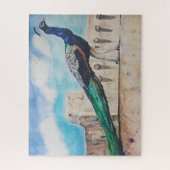 孔雀の空 ジグソーパズル (縦)