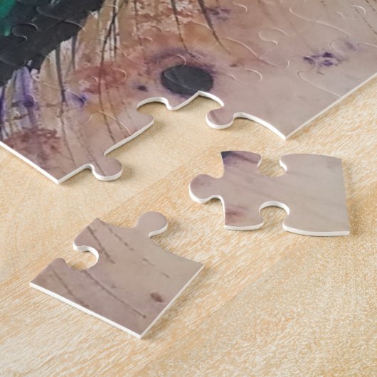 孔雀の空 ジグソーパズル (側面)